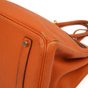 Hermes Birkin 35 Orange Togo With Gold Hardware