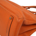 Hermes Birkin 35 Orange Togo With Gold Hardware