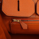 Hermes Birkin 35 Orange Togo With Gold Hardware