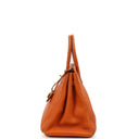 Hermes Birkin 35 Orange Togo With Gold Hardware