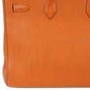 Hermes Birkin 35 Orange Togo With Paladium Hardware
