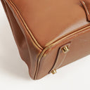 Hermes Birkin 35 Retourne Gold Courchevel Leather With Gold Hardware
