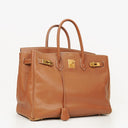 Hermes Birkin 35 Retourne Gold Courchevel Leather With Gold Hardware