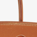 Hermes Birkin 35 Retourne Gold Courchevel Leather With Gold Hardware