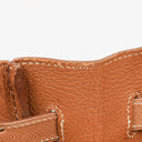 Hermes Birkin 35 Retourne Gold Courchevel Leather With Gold Hardware