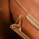 Hermes Birkin 35 Retourne Gold Courchevel Leather With Gold Hardware