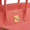 Hermes Birkin 35 Rose Jaipur Epsom With Gold Hardware