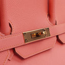 Hermes Birkin 35 Rose Jaipur Epsom With Gold Hardware