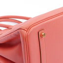 Hermes Birkin 35 Rose Jaipur Epsom With Gold Hardware