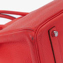 Hermes Birkin 35 Rose Jaipur Taurillon Clemence With Palladium Hardware