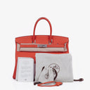 Hermes Birkin 35 Rose Jaipur Taurillon Clemence With Palladium Hardware