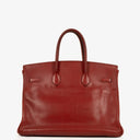 Hermes Birkin 35 Rouge H Ardennes With Gold Hardware