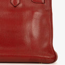 Hermes Birkin 35 Rouge H Ardennes With Gold Hardware