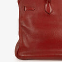 Hermes Birkin 35 Rouge H Ardennes With Gold Hardware