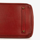 Hermes Birkin 35 Rouge H Ardennes With Gold Hardware