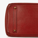 Hermes Birkin 35 Rouge H Ardennes With Gold Hardware