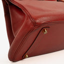 Hermes Birkin 35 Rouge H Ardennes With Gold Hardware