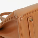Hermes Birkin 40 Retourne Gold Courchevel Leather With Gold Hardware