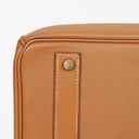 Hermes Birkin 40 Retourne Gold Courchevel Leather With Gold Hardware