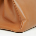 Hermes Birkin 40 Retourne Gold Courchevel Leather With Gold Hardware