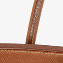 Hermes Birkin 40 Retourne Gold Courchevel Leather With Gold Hardware