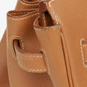 Hermes Birkin 40 Retourne Gold Courchevel Leather With Gold Hardware