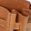 Hermes Birkin 40 Retourne Gold Courchevel Leather With Gold Hardware