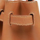 Hermes Birkin 40 Retourne Gold Courchevel Leather With Gold Hardware