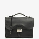 Hermes Black Nero Clemence Sac a Depeches 27 Bag