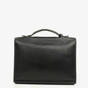 Hermes Black Nero Clemence Sac a Depeches 27 Bag