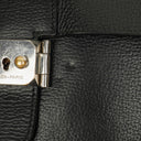 Hermes Black Nero Clemence Sac a Depeches 27 Bag