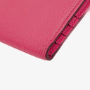 Hermes Chevre Mysore Kelly Longue Rose Shocking Wallet