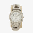 Hermes Clipper Chronograph 31mm Stainless Steel Quartz Watch