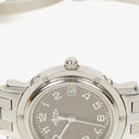 Hermes Clipper Quartz Watch SS CL4.210