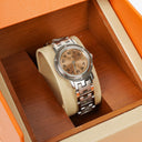 Hermes Clipper Quartz Watch Stainless Steel CL4.210