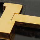 Hermes Constance 23 Vintage Black Box Calf With Gold Hardware, 1979