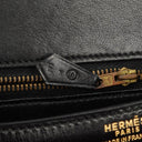 Hermes Constance 23 Vintage Black Box Calf With Gold Hardware, 1979