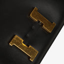 Hermes Constance 23 Vintage Black Box Calf With Gold Hardware, 1979
