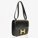 Hermès Constance 23 Vintage In Black Box Calf With Gold Hardware, 1993