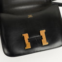 Hermès Constance 23 Vintage In Black Box Calf With Gold Hardware, 1993