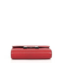 Hermes Constance Compact Wallet Rouge Casaque Epsom With Palladium Hardware