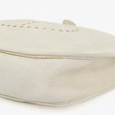 Hermes Evelyne I 30 White Clemence Leather Shoulder Bag