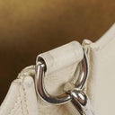 Hermes Evelyne I 30 White Clemence Leather Shoulder Bag