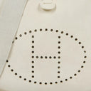 Hermes Evelyne I 30 White Clemence Leather Shoulder Bag