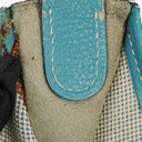 Hermes Evelyne I 32 Clemence Bleu Jean Toile and Leather Bag
