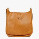Hermes Evelyne I 32 Gold Taurillon Clemence Leather Shoulder Bag