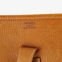 Hermes Evelyne I 32 Gold Taurillon Clemence Leather Shoulder Bag