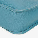 Hermes Evelyne I 32 New Bleu Jean Taurillon Clemence Shoulder Bag