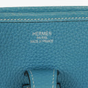 Hermes Evelyne I 32 New Bleu Jean Taurillon Clemence Shoulder Bag