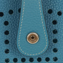 Hermes Evelyne I 32 New Bleu Jean Taurillon Clemence Shoulder Bag